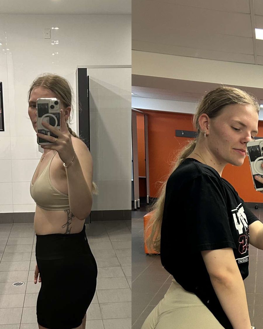 Client transformation with ALTER YOU strength training